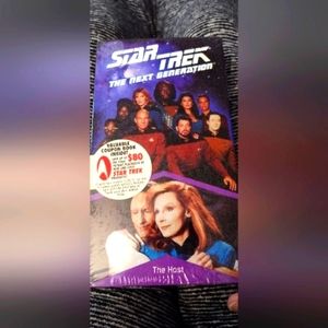 VHS Tape. Star Trek The Next Generation. the Host. still in packaging.